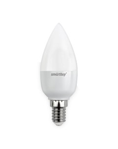 Светодиодная лампа 5 Вт Е14 В дневной свет Smartbuy