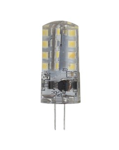 Светодиодная лампа ЭРА 3 Вт G4 12 В теплый свет Nobrand