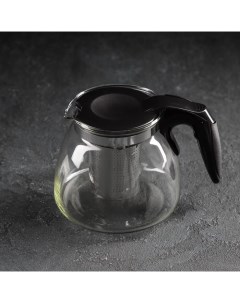 Чайник заварочный Джулиан 900 мл с металлическим ситом цвет МИКС Nobrand
