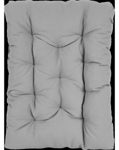 Подушка для садовой мебели 62x44 см цвет серый Linen way
