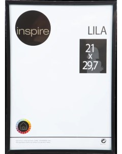 Рамка Lila 21x29 7 см цвет чёрный Inspire