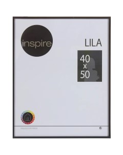 Рамка Lila 40х50 см цвет чёрный Inspire