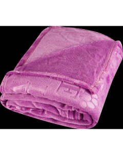 Плед Lapa 150x200 см фланель цвет пурпурный Ardenza