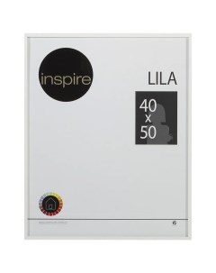 Рамка Lila 40х50 см цвет белый Inspire