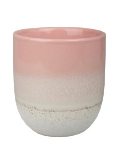 Стакан для зубных щеток Ombre керамика цвет розовый Аквалиния