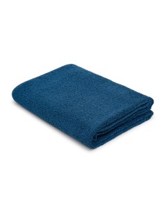 Махровое полотенце 70х140 банное синего цвета 1 шт 470 гр м2 Tcstyle