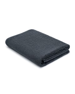 Махровое полотенце для лица 50х100 банное серого цвета 1 шт 470 гр м2 Tcstyle