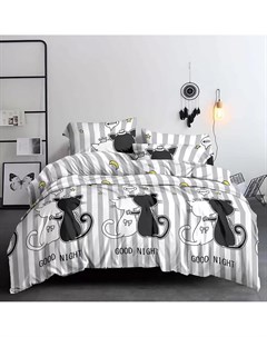 Комплект постельного белья Good night полутораспальный Домашняя мода