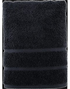 Полотенце махровое 50x90 см цвет темно серый Cleanelly
