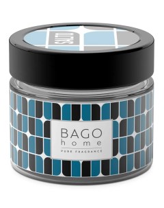 Свеча ароматизированная в стекле Salto разноцветная 5 8 см Bago home