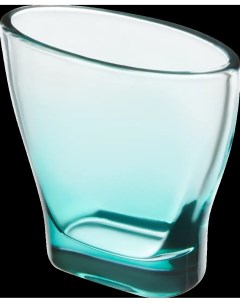 Стакан для зубных щёток Alba стекло цвет сине зеленый Vidage