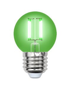 Светодиодная лампа Air Color 5 Вт Е27 Р зеленая Uniel