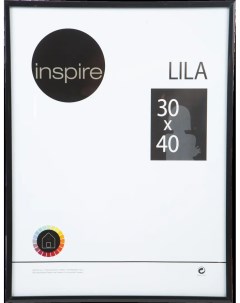 Рамка Lila 30x40 см цвет чёрный Inspire