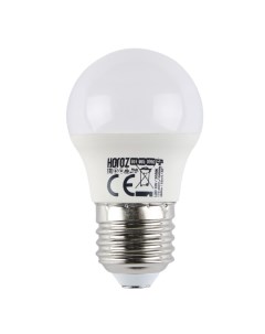 Светодиодная лампа ELECTRIC 6 Вт Е27 P теплый свет Horoz