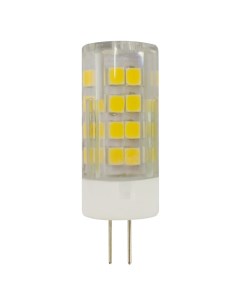 Светодиодная лампа ЭРА 3 5 Вт G4 220 В теплый свет Nobrand