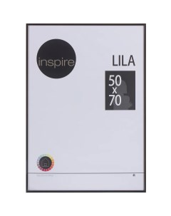 Рамка Lila 50х70 см цвет чёрный Inspire