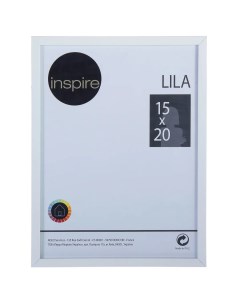 Рамка Lila 15х20 см цвет белый Inspire