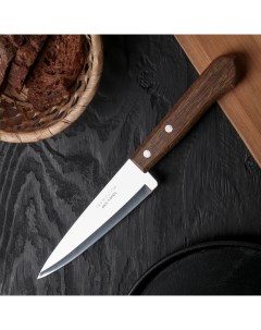 Нож поварской Tramontina Universal лезвие 15 см сталь AISI 420 деревянная рукоять Nobrand