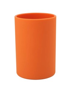 Стакан для зубных щеток Bland пластик цвет оранжевый Swensa