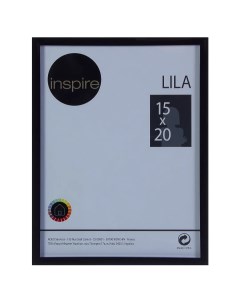 Рамка Lila 15х20 см цвет чёрный Inspire