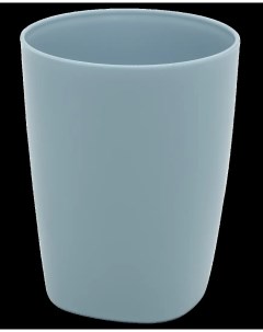 Стакан для зубных щеток Aqua LM пластик цвет голубой шторм Беросси