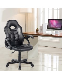 Игровое компьютерное кресло для детей и подростков 9558S черное Cybertracer
