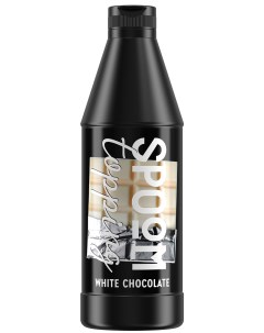 Топпинг Белый шоколад бутылка 1кг Spoom