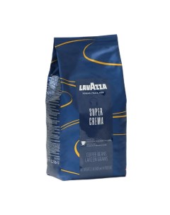 Кофе Lavazza Super Crema в зернах 1 кг Nobrand