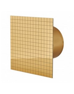 Вентилятор накладной MMP 100 105 куб ч квадрат мозаика золото 9081 Mmotors jsc