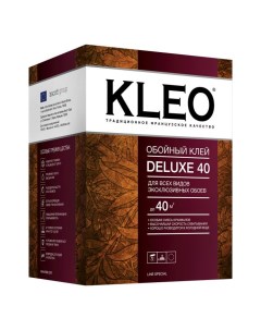 Клей для эксклюзивных обоев DELUXE 40 350гр Kleo