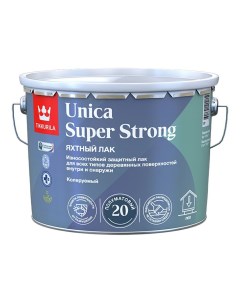 Лак для дерева Unica Super Strong Ep 9 л Tikkurila