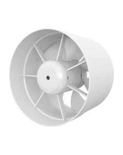 Вентилятор канальный осевой вытяжной VP 150 D150 мм 37 дБ 280 м3 ч цвет белый Auramax