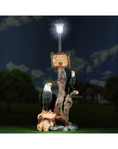 Садовый светильник Дерево с фонарем два Орла 3622951 1 шт Хорошие сувениры