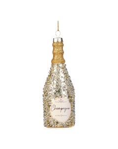 Елочная игрушка Бутылка шампанского 12 5 см Goodwill