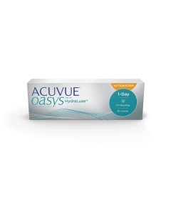 Контактные линзы Oasys 1 Day with HydraLuxe for Astigmatism 30 линз 0 75 1 75 170 Acuvue