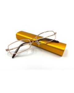 Готовые очки MOCT для зрения с футляром 2 25 золотистые Most