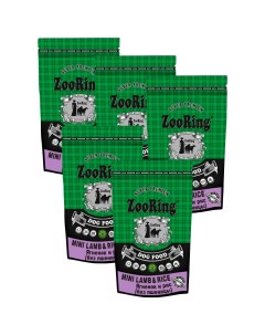Сухой корм для собак Mini Lamb Rice гипоаллергенный 5 шт по 2 кг Zooring