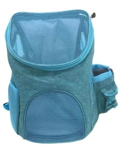 Рюкзак переноска для животных голубой 33 х 30 х 24 см полиэстер Nobrand