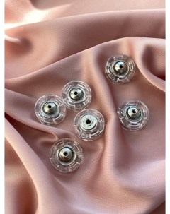 Кнопки пришивные для одежды 18 мм 6 штук Bouton