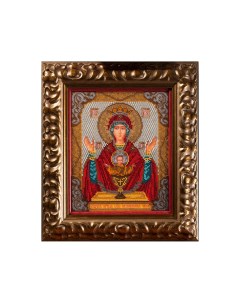 Набор для вышивания бисером Радуга бисера В 165 Богородица Неупиваемая Чаша 20Х24 см Кроше (радуга бисера)