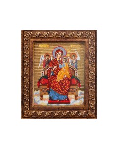 Набор для вышивания бисером Радуга бисера В 172 Богородица Всецарица 21Х26 см Кроше (радуга бисера)
