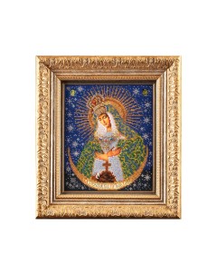 Набор для вышивания бисером Радуга бисера В 161 Острабрамская Богородица 19Х25 см Кроше (радуга бисера)
