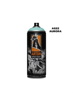 Аэрозольная краска A622 Aurora 520 мл бирюзовая Arton