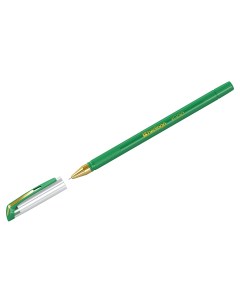 Ручка шариковая BERLINGO xGold зеленая 0 7мм арт 271155 12 шт Nobrand