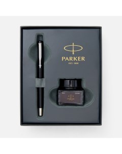 Набор XL Series ручка перьевая с флаконом чернил тип F чёрный Parker