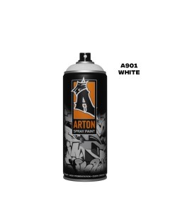 Аэрозольная краска A901 White 520 мл белая Arton