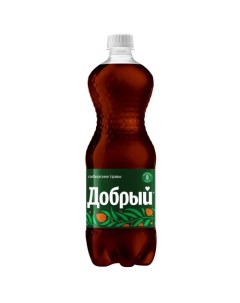 Напиток сильногазированный Сибирские Травы 1 л Добрый