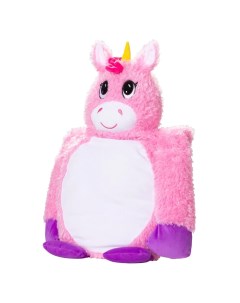 Мягкая игрушка обнимашка антистресс Розовый единорог Little big hugs