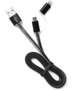 Кабель интерфейсный USB 2 0 CC mAPUSB2bk1m AM microBM 5P iPhone lightning 1м комбо кабель алюмин Cablexpert
