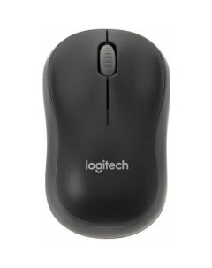 Мышь Wireless M186 910 004131 черный серый оптическая 1000dpi USB2 0 для ноутбука 2but Logitech